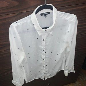 Ups & Downs polyester shirt